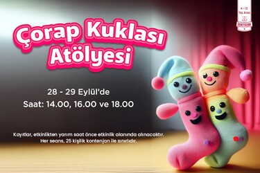 Özdilek Eskişehir’de Çorap Kukla Atölyesi