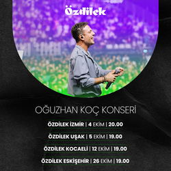 Oğuzhan Koç konserlerinde buluşmaya hazır mısınız?