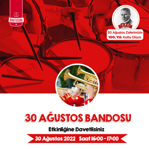 30 Ağustos Bandosu Özdilek İzmir'de!