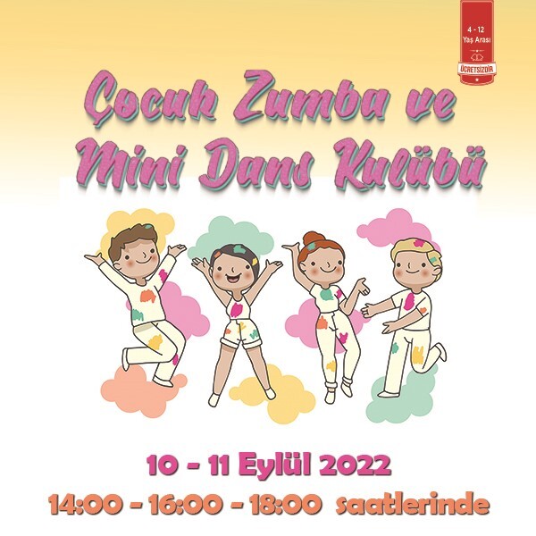 Özdilek Eskişehir'de Çocuk Zumba ve Mini Dans Kulübü