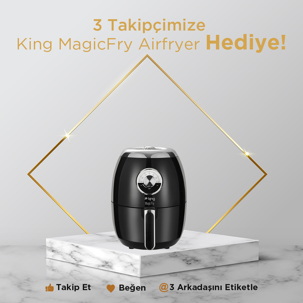Özdilek Kocaeli’den King MagicFry Airfryer Hediye! 