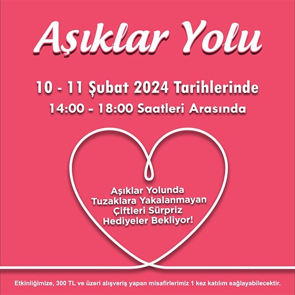Özdilek Eskişehir'de Sevgililer Günü