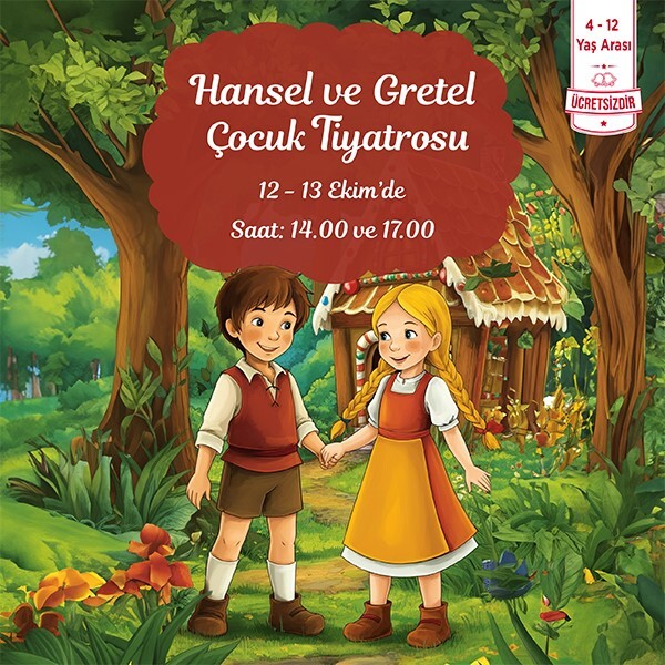 Özdilek Eskişehir’de Hansel Ve Gretel Çocuk Tiyatrosu