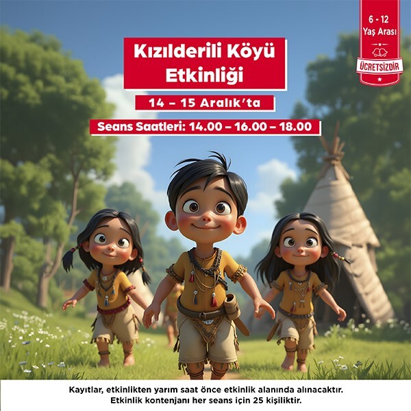 Özdilek Eskişehir’de Kızılderili Köyü Etkinliği 