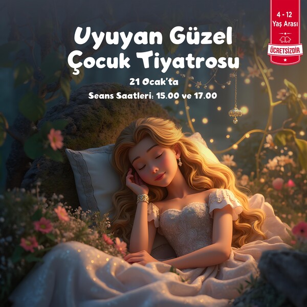 Uyuyan Güzel Çocuk Tiyatrosu Özdilek Turgutlu’da!