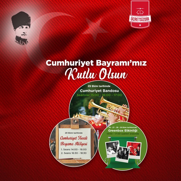 Özdilek İzmir'de 29 Ekim Cumhuriyet Bayramı Kutlamaları!