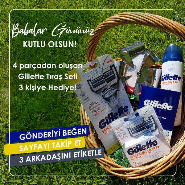 Özdilek İzmir AVM - Gillette Tıraş Seti Hediyeli Instagram Yarışması