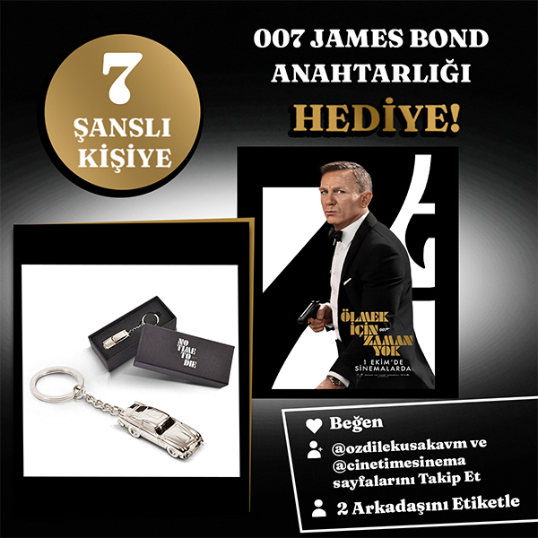 Özdilek Uşak'tan James Bond: Ölmek İçin Zaman Yok Lisanslı Anahtarlık Hediye!
