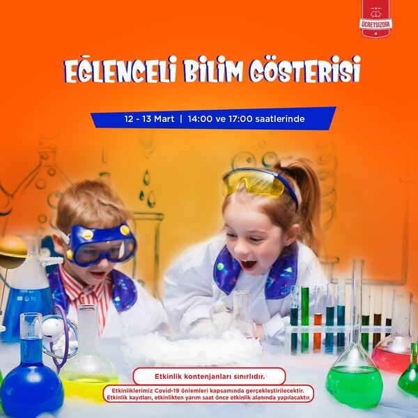 Eğlenceli Bilim Gösterisi Özdilek Eskişehir'de!