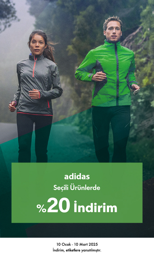 Adidas Seçili Ürünlerinde %20 İndirim 